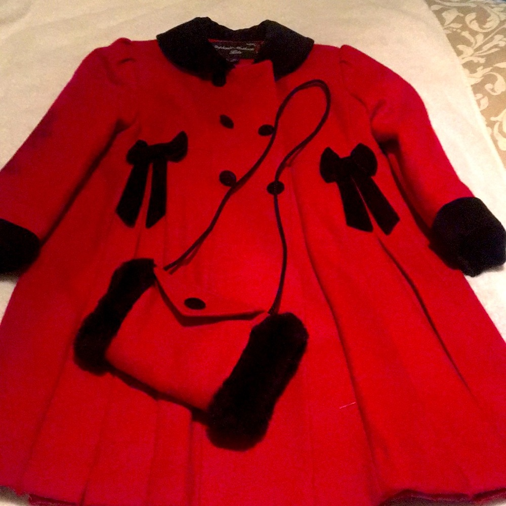 Girls holiday coat